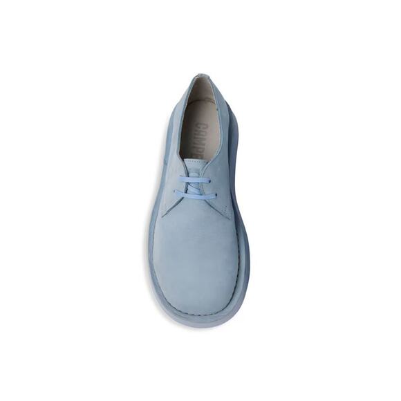 $350 NIB Camper Blue Lace Up Pigskin Nubuck Sneakers Size 46(13) main image 4